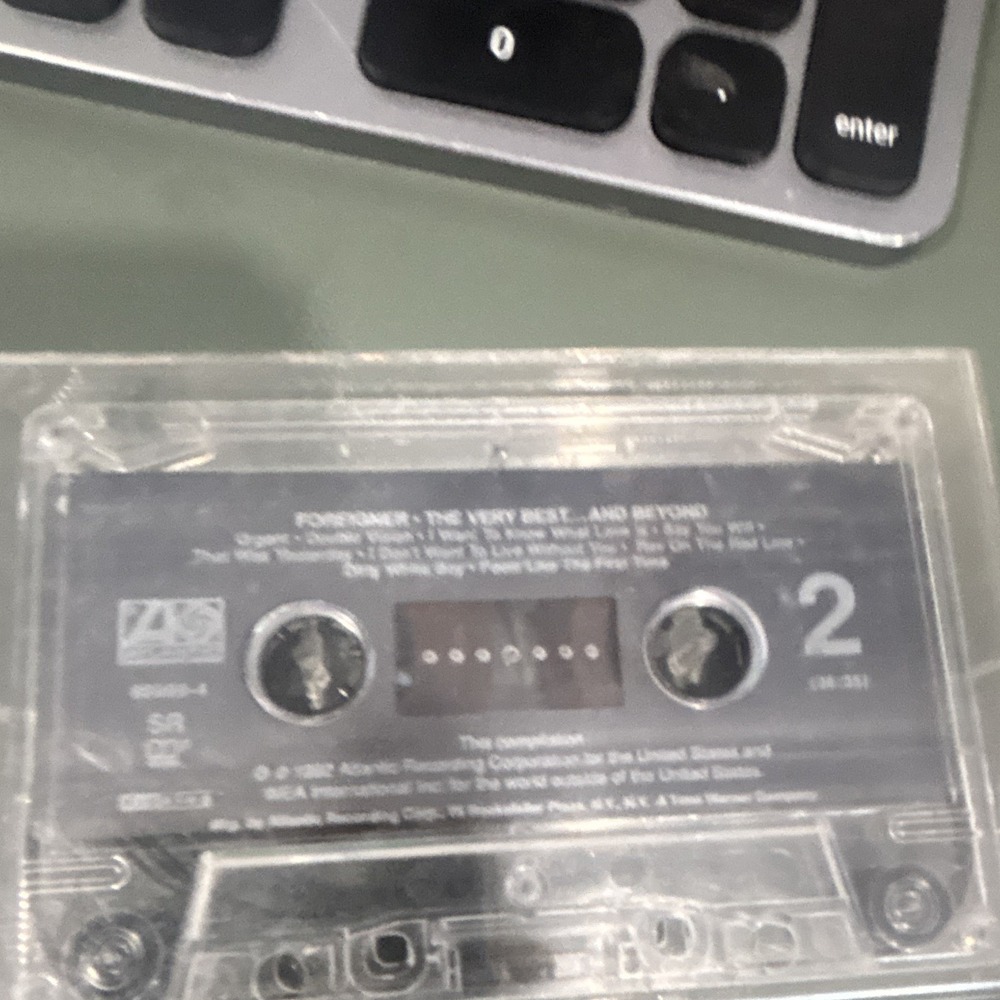 Foreigner - The Very Best...And Beyond Best Of Rock Cassette Atlantic Clear